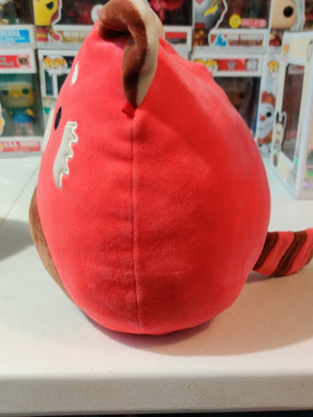 Kids Plush Red Bear Backpack Accessory
